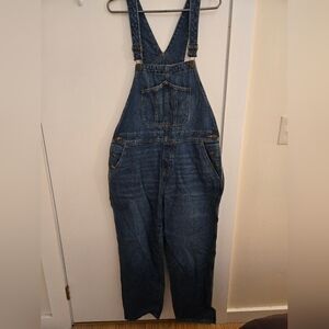 Old Navy Women's Blue Denim Overalls